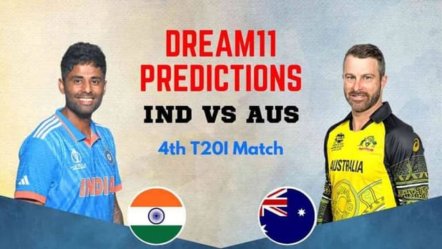 India vs Australia 4th T20 Match, Dream 11 Prediction, Fantasy Cricket