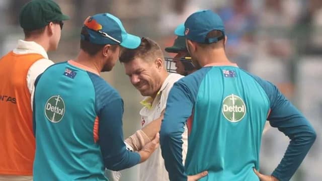 Injured Warner ruled out of the India tour
