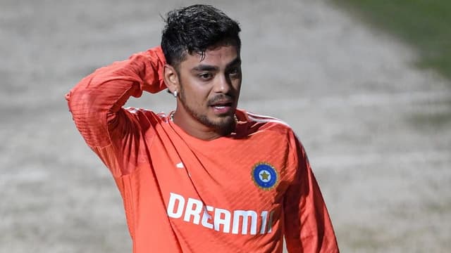 Ishan Kishan gets stung by honey bee during practice
