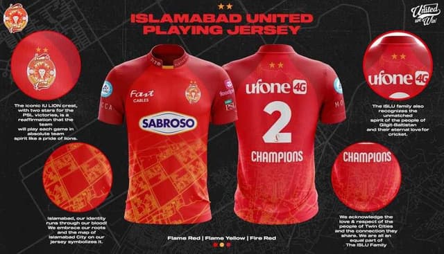 Islamabad United unveil inspired new Kit for PSL 8