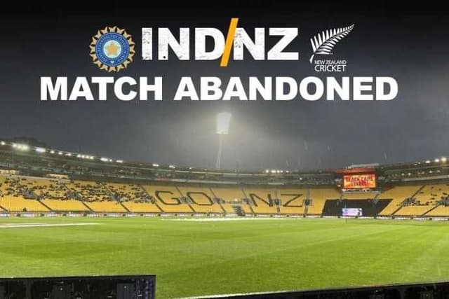 NZ vs IND: 1st T20, Match abondend due to rain