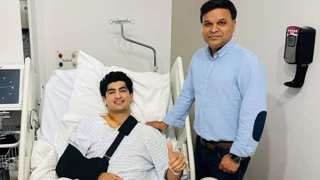 Naseem Shah undergoes successful shoulder surgery