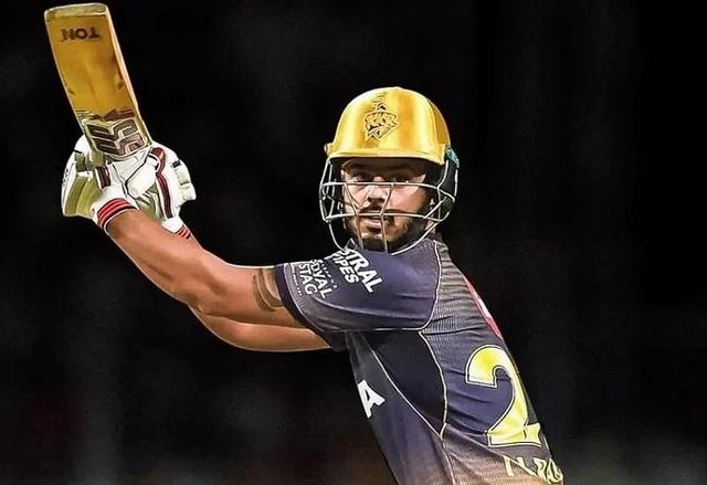 Nitish Rana KKR captain completes 100 matches in IPL