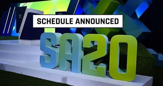 SA20 League 2023 Schedule, Fixtures announced all you need to know