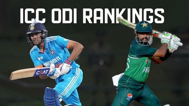 Shubman Gill claim top spot in latest ODI Batters Rankings