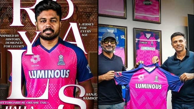 Rajasthan Royals Unveil New Jersey for IPL 2025