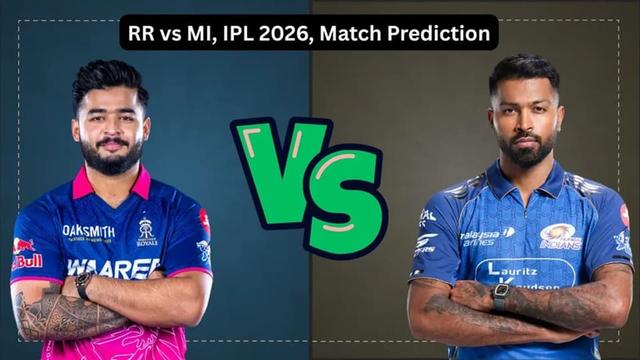 Rajasthan Royals vs Mumbai Indians IPL 2026 Match 13, Dream 11 Prediction, Fantasy Cricket