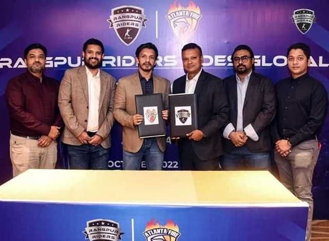 Rangpur Riders extends partnership with US team Atlanta Fire 