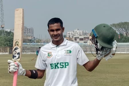 Rifat becomes first Bangladesh cricketer to hit triple-century in U18 tournament