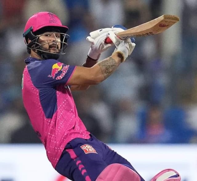 Riyan Parag gets Orange Cap after his assured 54* run knock over Mumbai Indians 