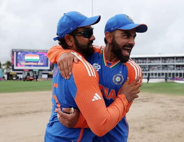 "I was crying, he was crying"- Kohli on Rohit's overflowing emotion after winning T20 WC 2024