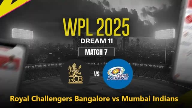 Royal Challengers Bangalore vs Mumbai Indians WPLT20 2025 Match 7, Dream 11 Prediction, Fantasy Cricket