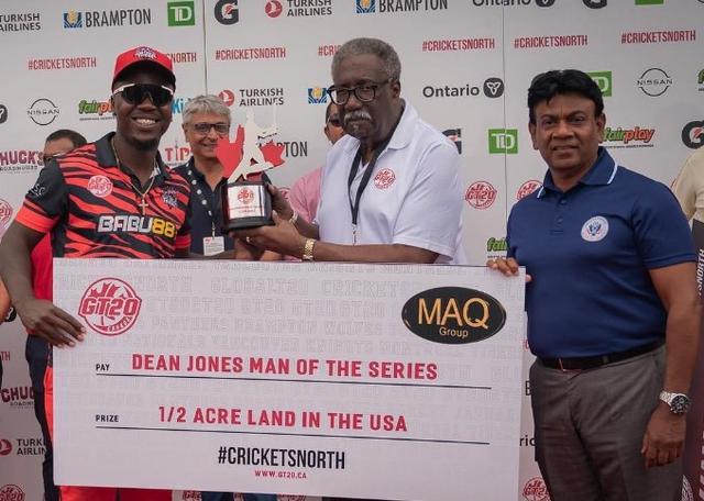 Sherfane Rutherford wins four awards in one night including 1/2 acre land in USA