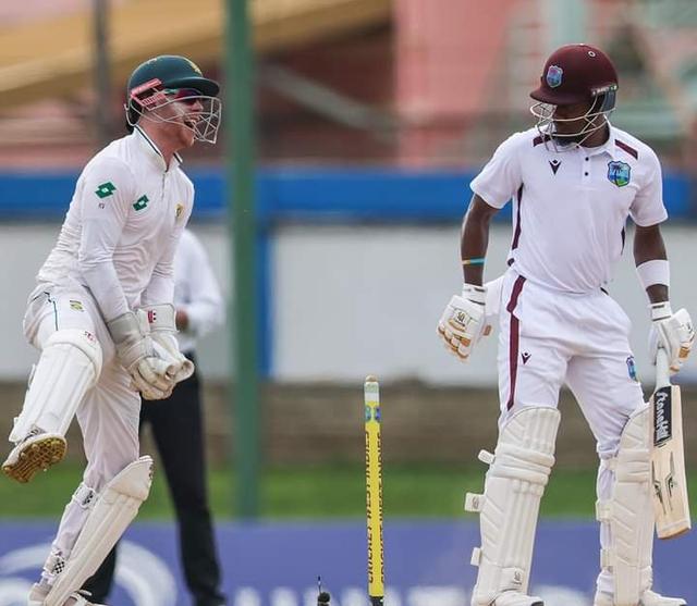Alick Athanaze's sensational 92 denies South Africa in the drawn Test 