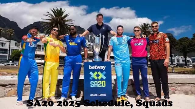 SA20 2025: Schedule, Squads, Venues & All You Need to Know