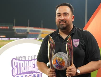 Sagar Khanna owner of New York Strikers elated with team's victory at Abu Dhabi T10
