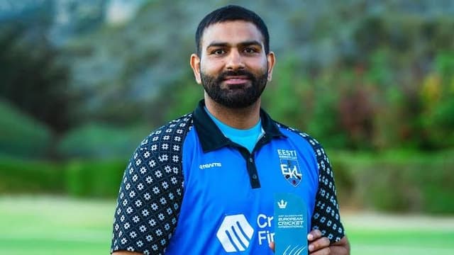 Estonia's Sahil Chauhan hammers fastest Men's T20I century against Cyprus 