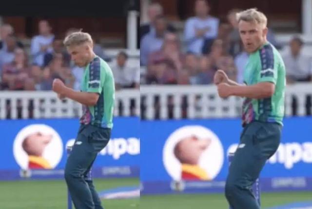 The Hundred 2025: Sam Curran shows off his new dance moves after dismissing Ashton Turner