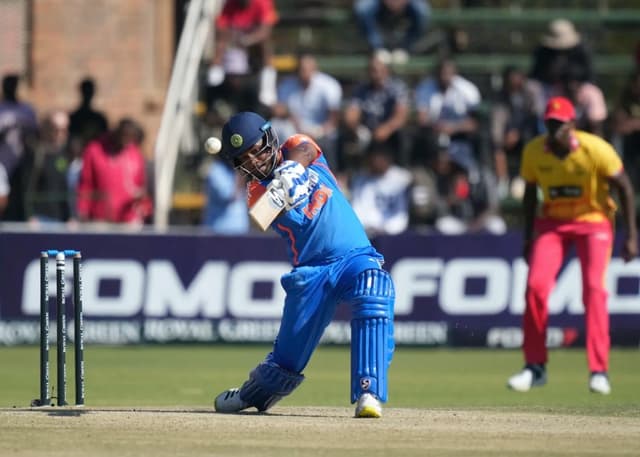 Watch: Sanju Samson smashes 110m monstrous six against Zimbabwe 