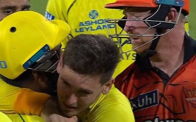 WATCH: Sanju Samson and Heinrich Klaasen engage in heated altercation during CSK vs SRH game