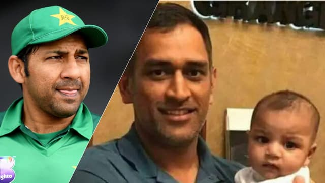 Sarfaraz Ahmed Relives Viral Moment with MS Dhoni & Son Ahead of 2017 Champions Trophy Final