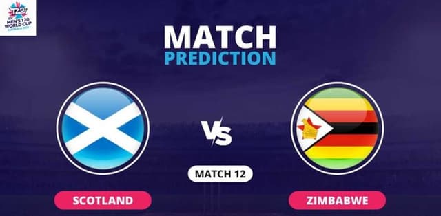 Scotland vs Zimbabwe, Group B, Match 12 Dream 11 Prediction, Fantasy Cricket