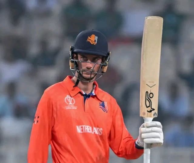 Bangladesh pacers breath fire but Edwards fighting fifty takes Netherlands to 229 