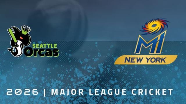 Seattle Orcas vs MI New York MLC 2026 Match 17, Dream 11 Prediction, Fantasy Cricket