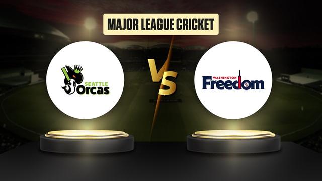 Seattle Orcas vs Washington Freedom MLC 2026 Match 3, Dream 11 Prediction, Fantasy Cricket