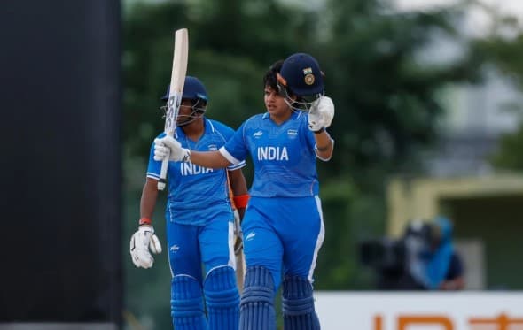 Shafali hits historic century as India beat Bangladesh in Asian Games semi-final