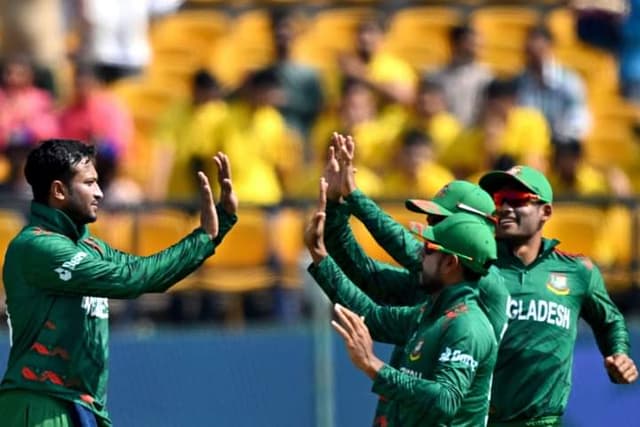 Shakib shines with the ball as Bangladesh skittle Afghanistan for 156 