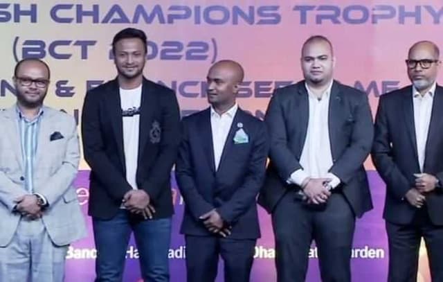 Shakib comes to the country to attend sponsorship ceremony of franchise hockey league