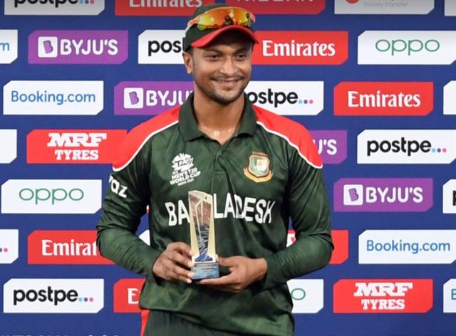Shakib nominated for men's ODI player of the year