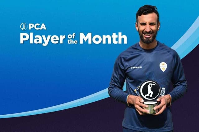 Pakistan Test player Shan Masood wins PCA award again in three months