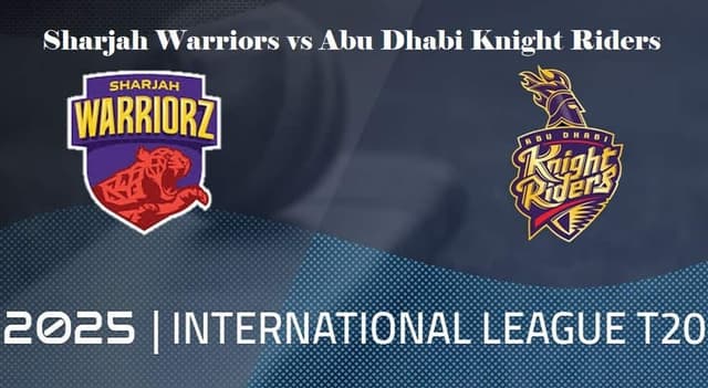 Sharjah Warriors vs Abu Dhabi Knight Riders ILT20 2025 Match 25, Dream 11 Prediction, Fantasy Cricket