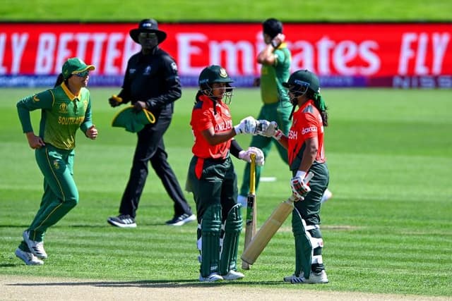 Bangladesh fall in short in their debut Women's CWC match