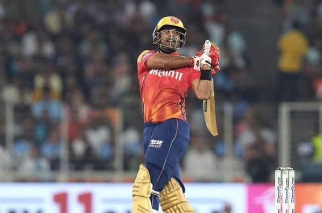 "I just see the ball and react to it'' - Shashank Singh after his match winning knock against Gujrat Titans 