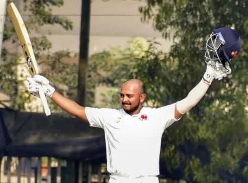 Prithvi Shaw scores record-breaking 383-ball 379 in Ranji Trophy