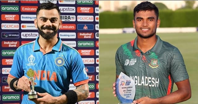 Under-19 Asia Cup's best cricketer Ashiqur Rahman Shibli follows Virat Kohli