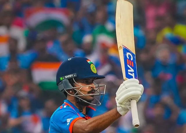 World Cup 2023: Ngidi deceives Shreyas Iyer with a slower delivery