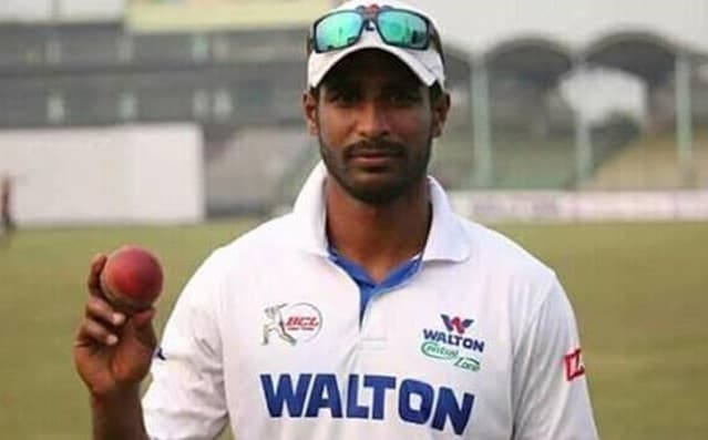 Shuvagata Hom makes first-class cricket history for Bangladesh