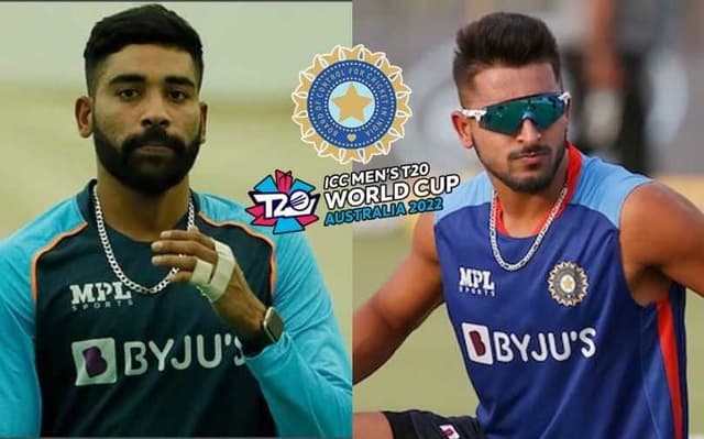 Siraj and Umran added as reserves in Indian squad for T20 World Cup