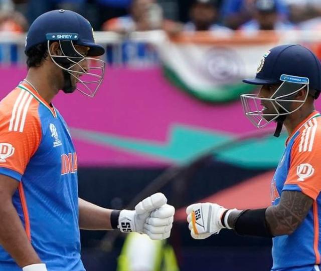 SKY-Dube partnership helps India overcome an inspiring USA side 