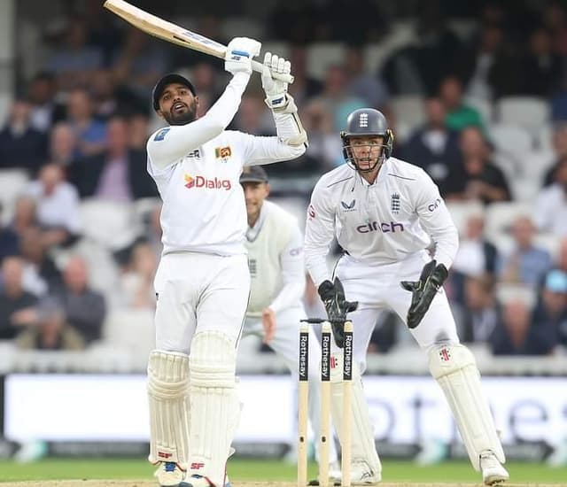 Kamindu - Dhananjaya's unbeaten 118* run stand gives Sri Lanka upper hand 