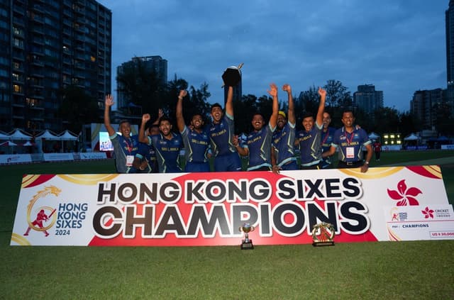 Sri Lanka crowned champions after defeating Pakistan in Hong Kong Sixes 2024 final