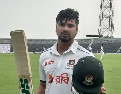 Sohan leads fightback against New Zealand A with fiery ton in Sylhet Test