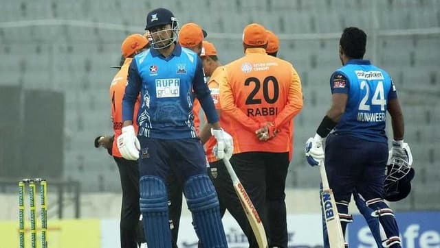 Umpiring controversy in BPL regarding Soumya Sarkar's dismissal 