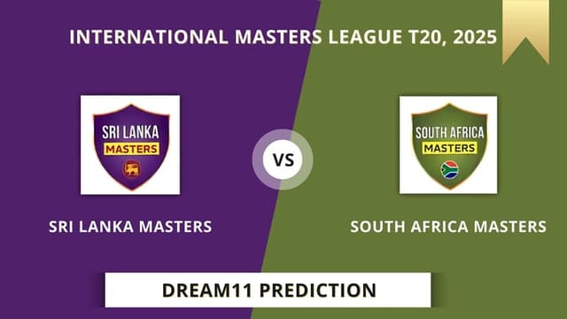 South Africa Masters vs Sri Lanka Masters IML 2025 Match 4, Dream 11 Prediction, Fantasy Cricket