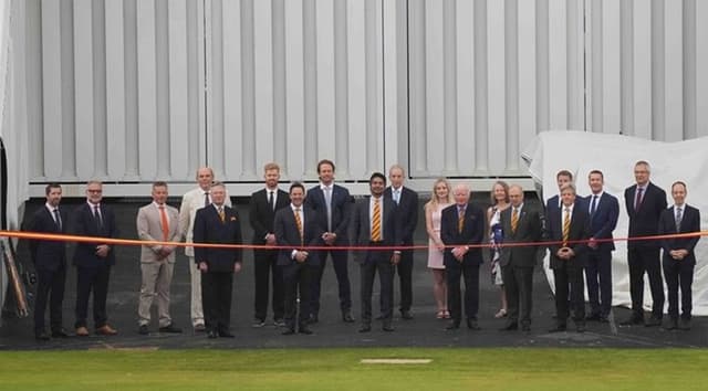 Sangakkara opens new stands at Lord's
