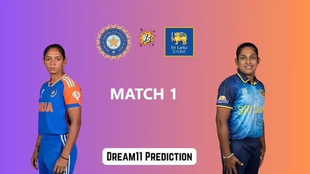 India Women vs Sri Lanka Women ICC Women’s World Cup 2025 Match 1, Dream 11 Prediction, Fantasy Cricket